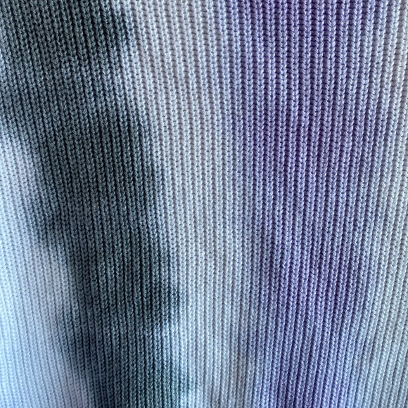 Rails NWT Karis Cashmere & Cotton Pullover Tie-Dyed Rib Knit Sweater - Picture 12 of 16